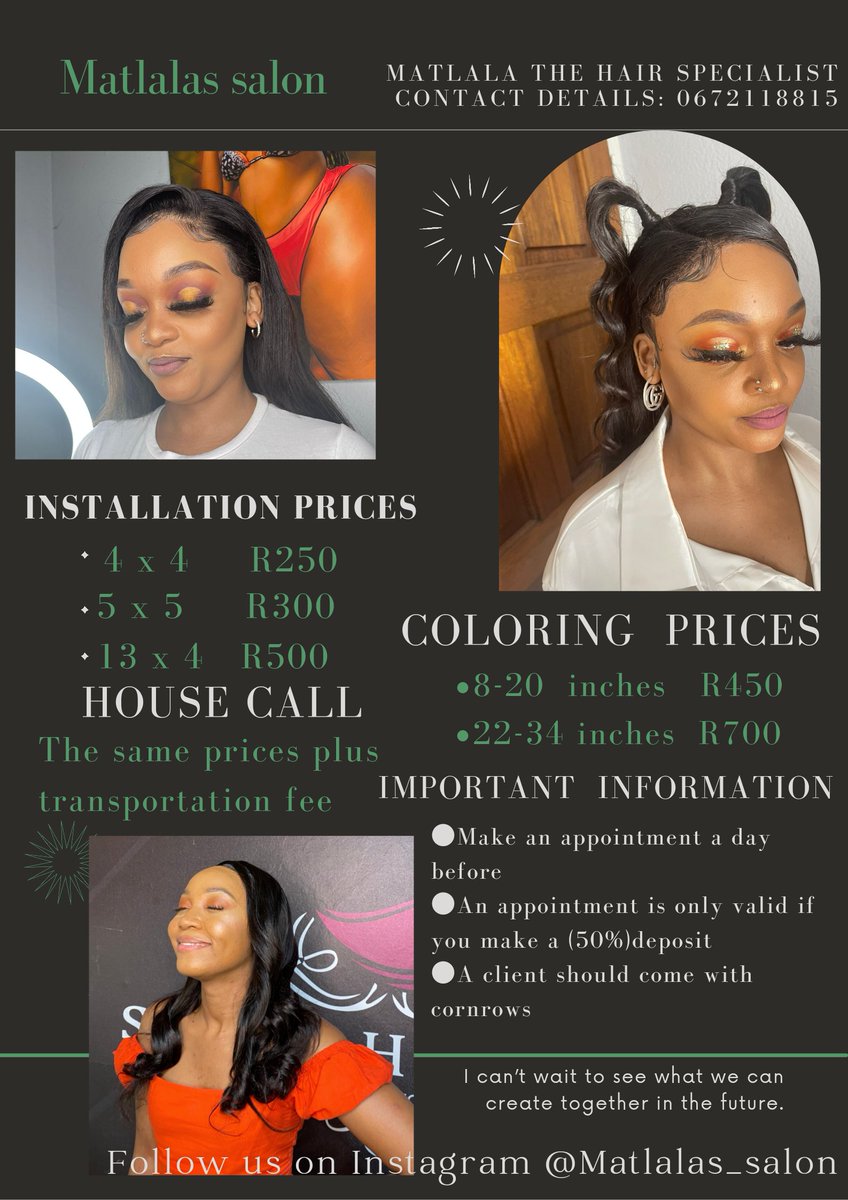 African_Redbone's tweet photo. A killer outfit is incomplete with out a good crown but dont worry we can fix that 😊 book an appointment with us and get a gorgeous installation
#juju
#mihlalindamase
#bonang
#stompie
#buhle
#WomeninBusiness
#supportlocalbusiness https://t.co/zCTyxn8rBf