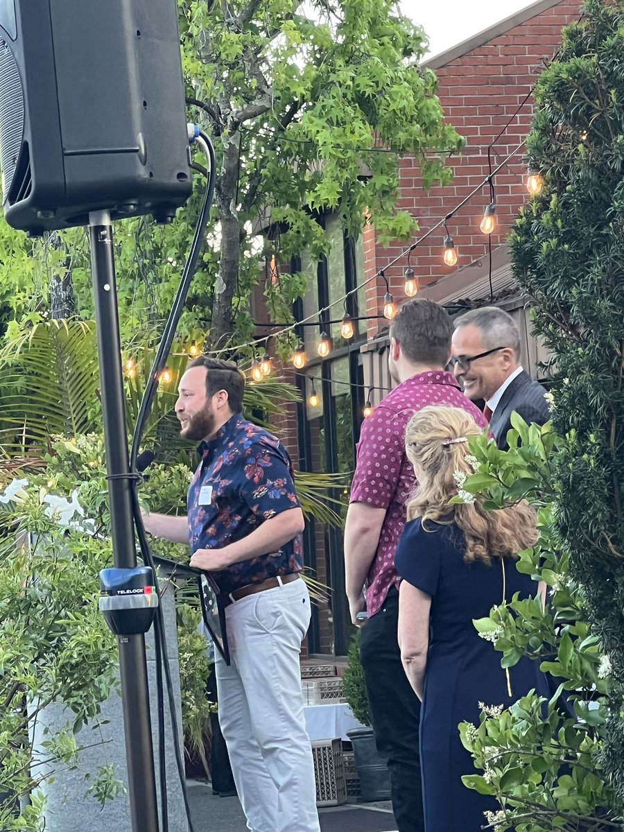 Sackett4Sup2022's tweet photo. State of the City event last was phenomenal. Mayor Kate’s ‘State of the City’ speech dug deep into values, @Samantha Ramirez was aptly awarded the Citizen of the Year. 300 people at a Monday night street party, with food from IL Davide, was a night to remember. https://t.co/t6rGG2BGJS