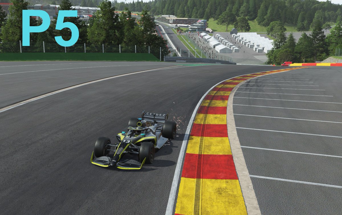 P5 in todays Formula Challenge Race. Im pretty happy with this after a difficult Qualifying (P14).
Next up Monza on next Monday already. Happy to see something different then Spa 🙃

Good Job and congratz with P4 <a href="/rorymacduff/">Rory MacDuff</a>. <a href="/NitorVelox/">Nitor Velox</a> <a href="/TraxionGG/">Traxion.GG</a>