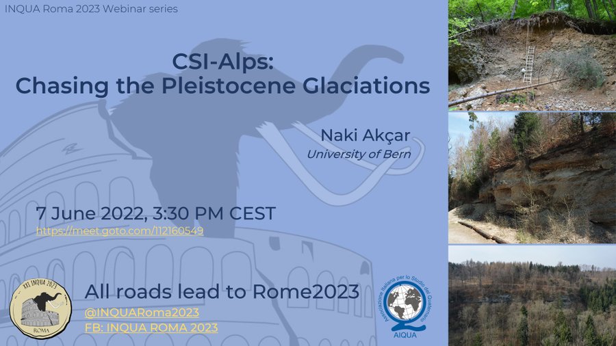 magma_vb's tweet photo. ¡En dos semanas! Naki Akçar hablará de #glaciaciones del Pleistoceno
 7 de junio de 2022, 15:30 CEST
 #INQUARoma2023 #INQUA #Cuaternario 
@INQUA
 
@INQUA_ECR https://t.co/31J00VAJ5y