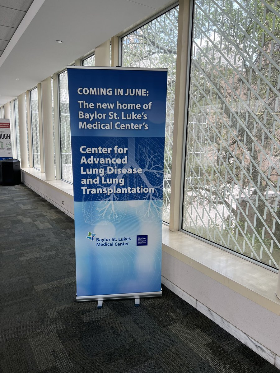 Center for advanced #lung disease and lung transplantation has a new home! World class care for patients with #ild, advanced lung diseases and🫁 txp @BCMDeptMedicine @BCM_Lung @BCM_ALD @PFFORG @LungTXfndtn @GarchaMed @ivanorosas @GloorLoor @GloriaWLiMD @StLukesHealthTX