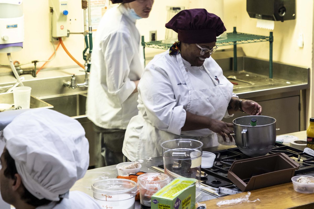 bidwelltraining's tweet photo. Did you know that there are spaces available for our Culinary Arts program starting July 5th? 

Apply and learn the secrets behind fascinating culinary processes like using liquid nitrogen to make ice cream. For more information, visit https://t.co/YM96WBh30Z

#BTCCulinaryArts https://t.co/7N3BkofU04