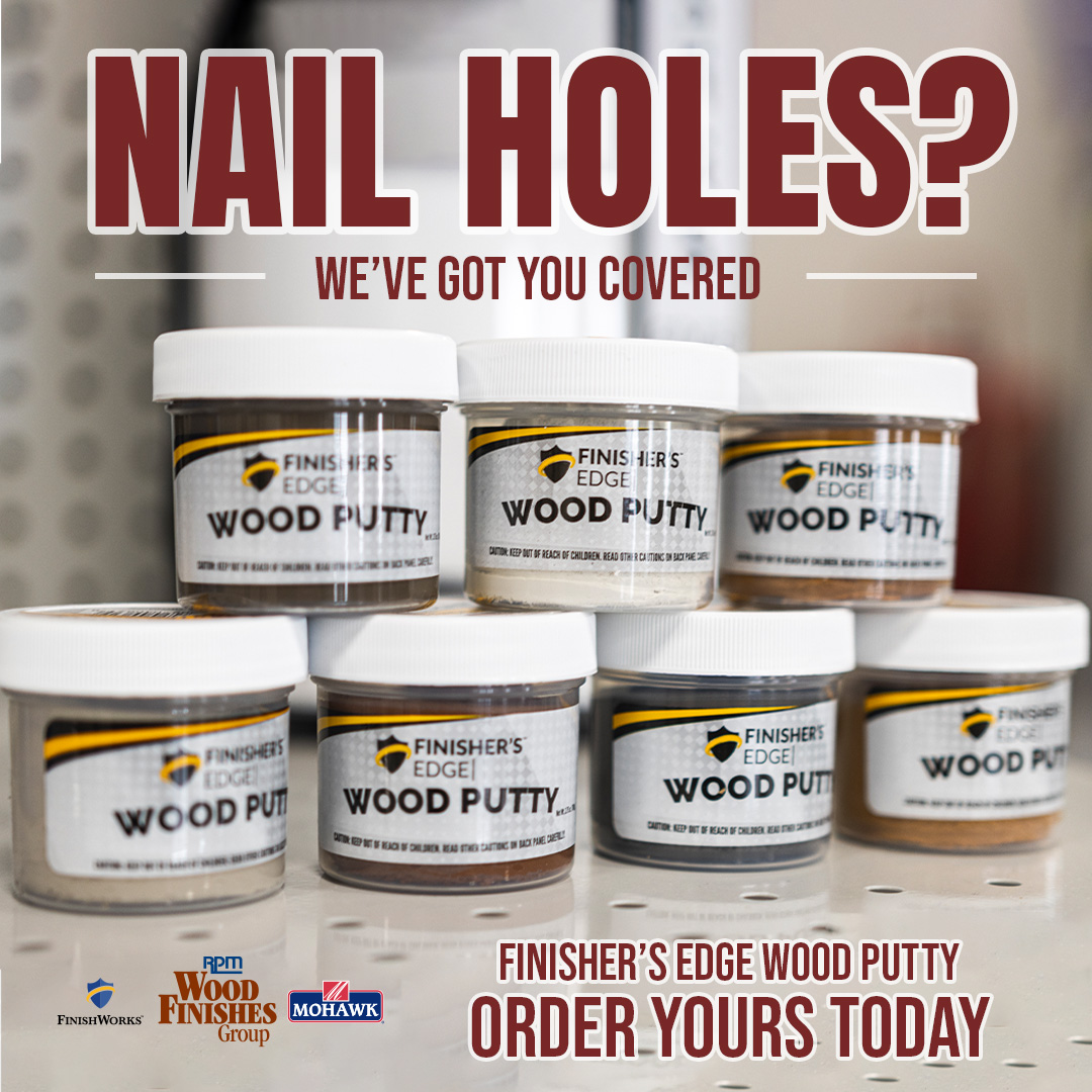 mohawkfinishing's tweet image. Order Today: ow.ly/xUTX50Jh5hY
Looking for a fast, flawless, and mess-free method to cover nail holes and imperfections in finished wood? We have a solution! 

#mohawkfinishing #woodfinishing #finishworks #woodworking #diy #nailholes