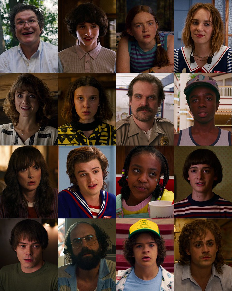 NetflixGeeked's tweet image. you can only choose 3 for your stranger squad: who are you going to the upside down with?