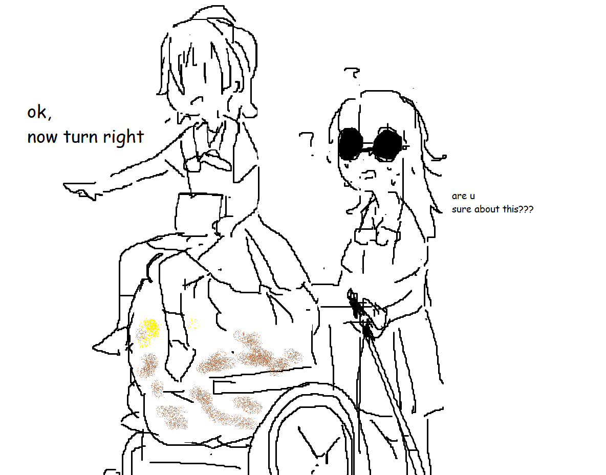 mystery solved!, this is how she moves! :OOO