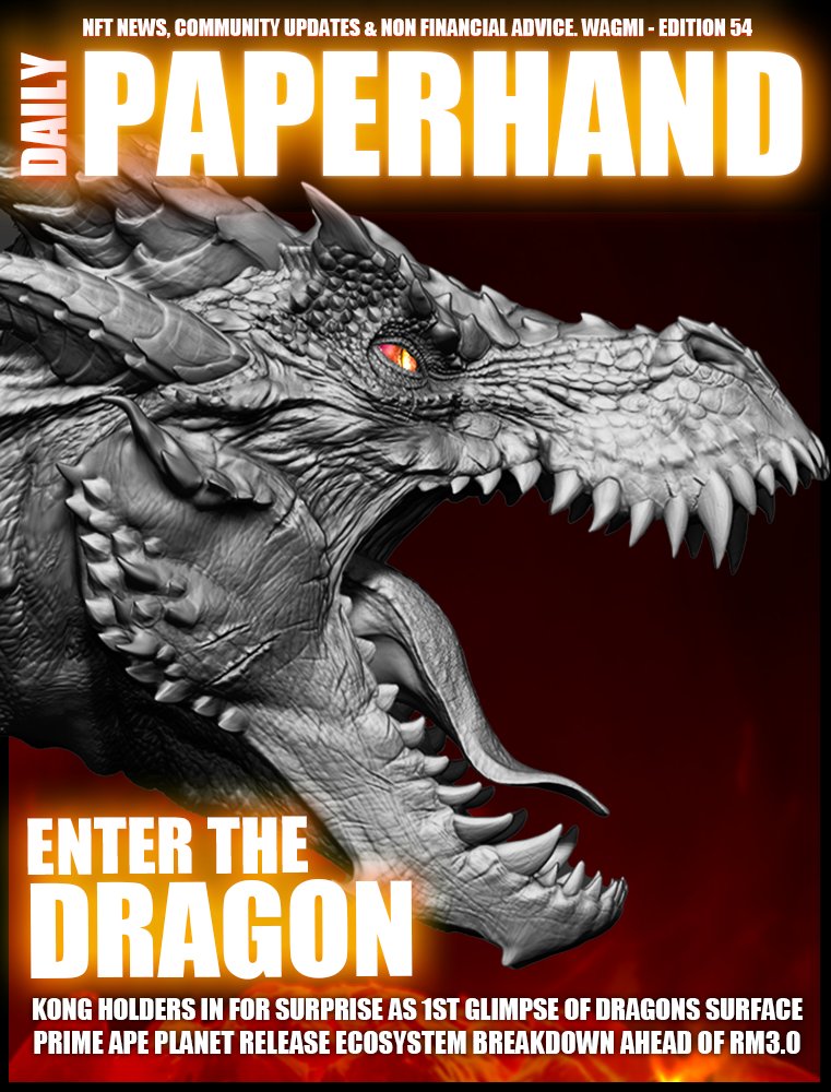 Welcome, Kong Holders left smiling ear to ear as 1st work in progress glimpse of Dragons appear.
I don't know about you but I instantly added another #PKP 😅
last night we had a live sculpting of Legendary #Batman  #PAP getting a Level 2 Infection, watch this space 🤯
#NFT #RM3