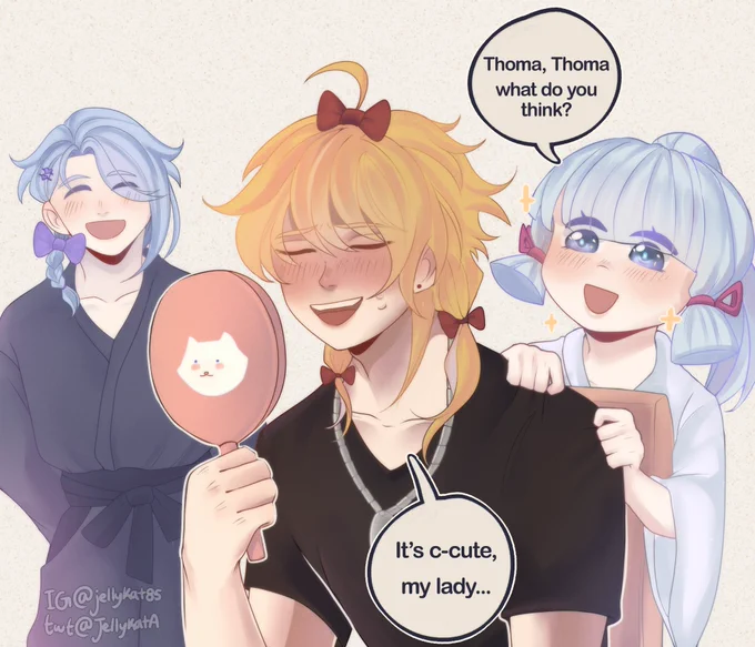 Idk, ayaka chiquita

#原神 #genshinImpact #ayaka #ayato #thoma 