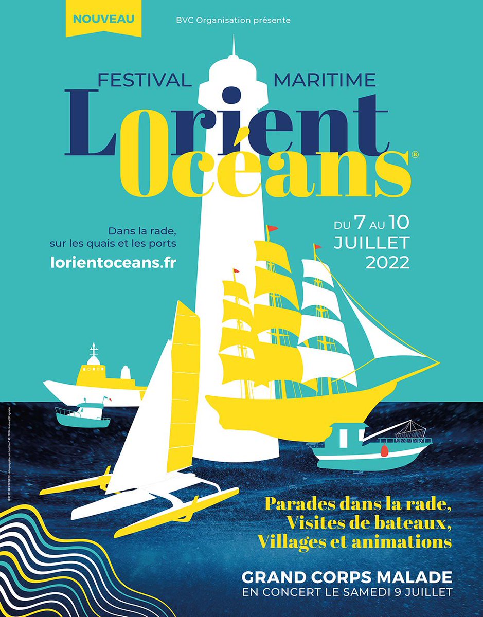 Ça se précise ! Et c’est du 7 au 10 juillet à Lorient et dans la rade 🙌.

#lorient #festival #villeauxsixports #maritime #fete #radedelorient