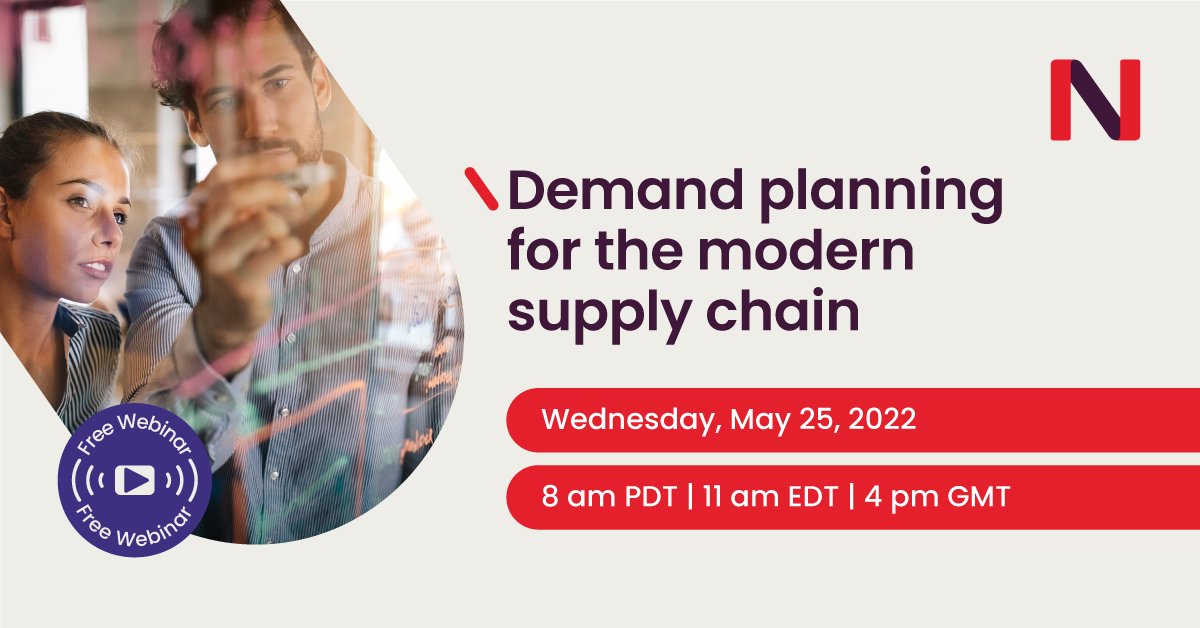 NetstockInv's tweet photo. #Webinar Register for our webinar tomorrow and discover how Netstock is the demand planning solution for the modern supply chain. https://t.co/iZpFh1gaAJ
#demandplanning #supplychain #webinar #inventorymanagement #inventorysolution https://t.co/j6UKRcVvtY