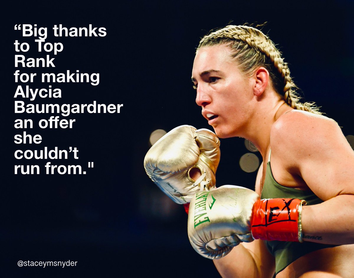 The war of words between <a href="/mikaelamayer/">Mikaela Mayer</a> and @alyciabaumgardner is just getting started for their showdown later this year.