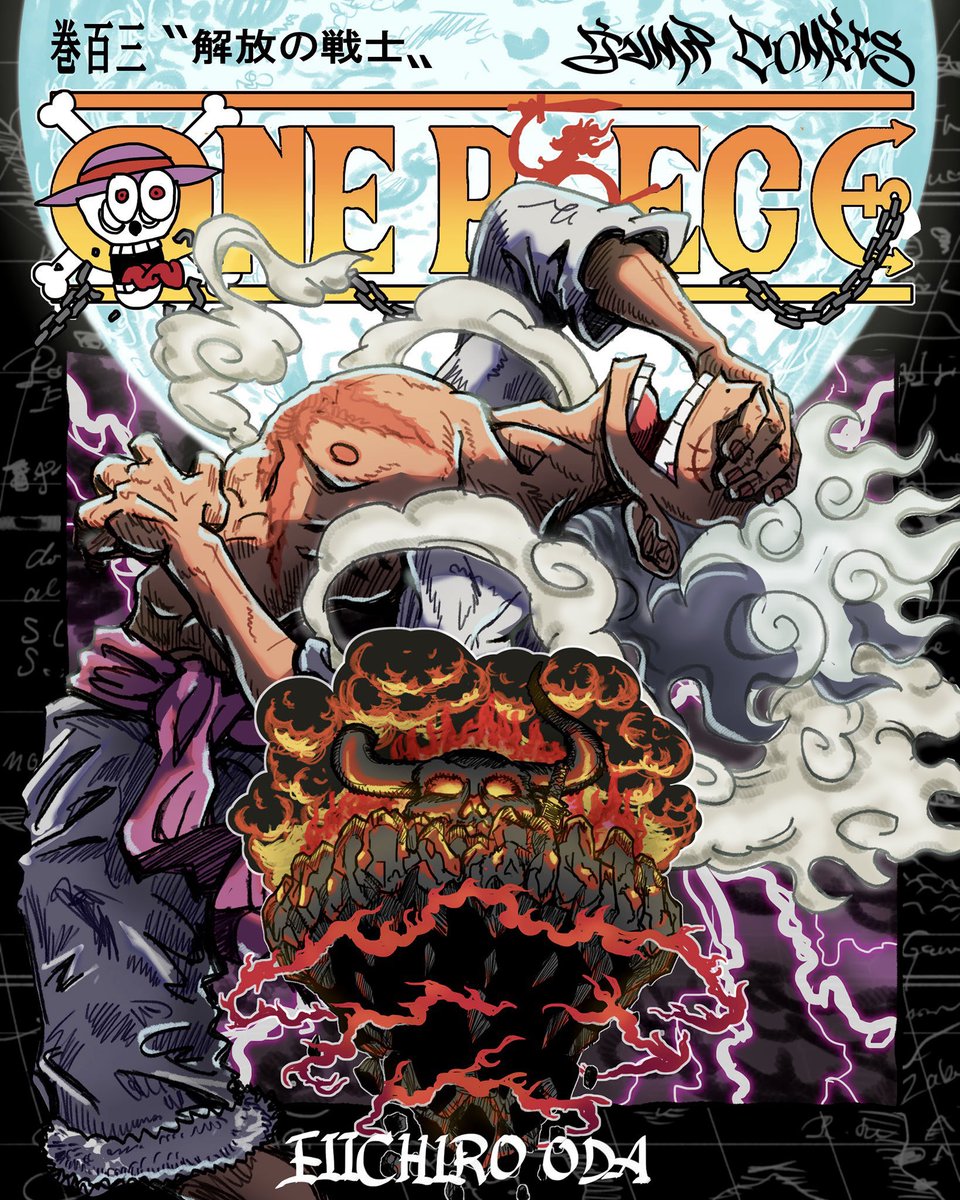 hereandthere22's tweet photo. This fan made cover looks so fire
#ONEPIECE https://t.co/MXVT91VvxT
