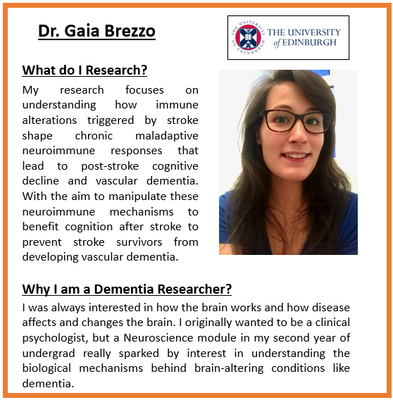 Day 3 of our #RunTheNetwork Challenge and time again to highlight some of the amazing work being done by our team in the @ARUKscientist Scotland Network 🏴󠁧󠁢󠁳󠁣󠁴󠁿 🧑‍🔬 Meet Drs. @Gaia_Brezzo at @ImpactStroke @EdinburghUni & @Aisling_McFall at @UofGlasgow 👋