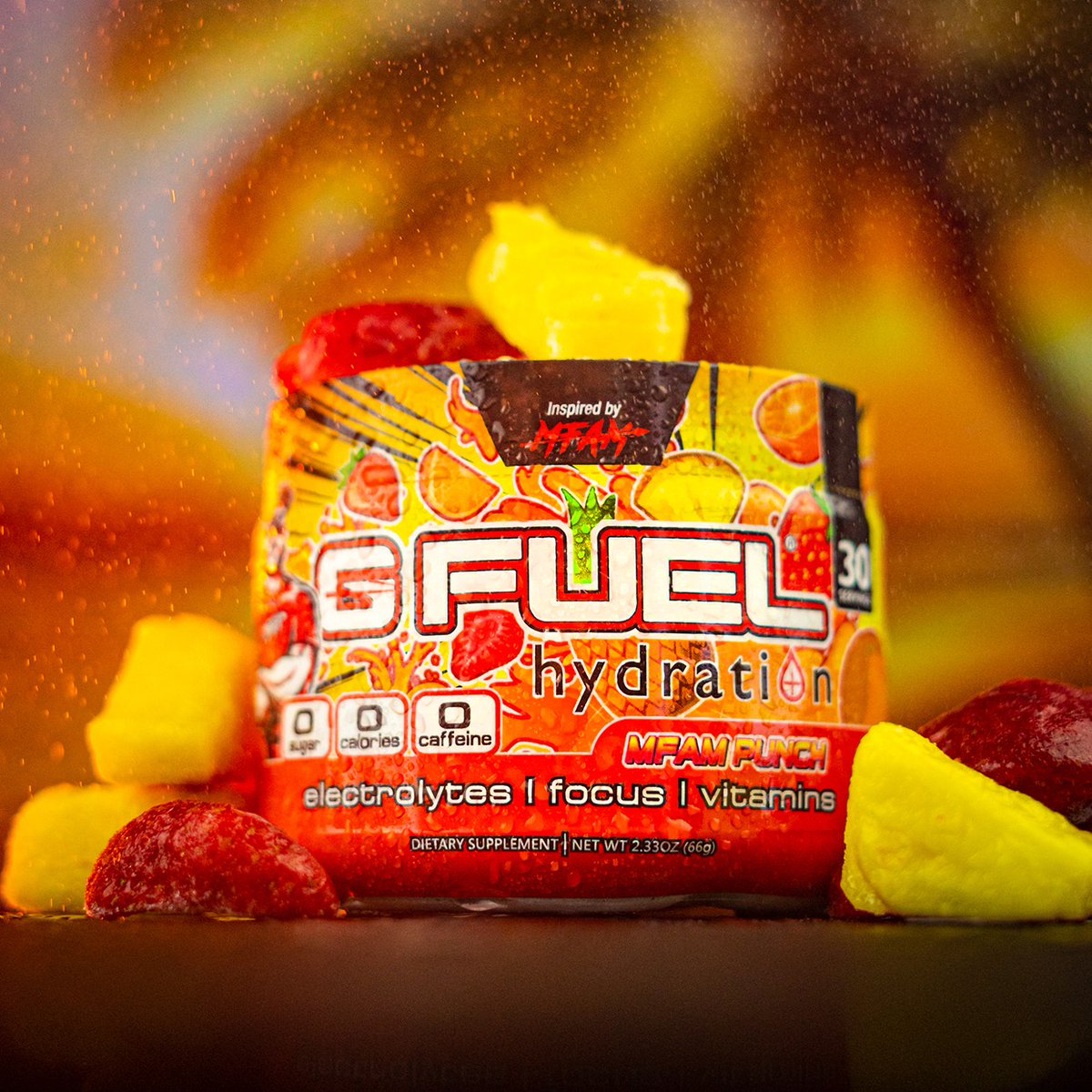 GFuelEnergy's tweet photo. 🧡 𝗥𝗧 + 𝗖𝗢𝗠𝗠𝗘𝗡𝗧 "𝗠𝗙𝗔𝗠" to win a Caffeine-Free "MFAM PUNCH" #GFUEL Hydration Tub!!! Picking 2 winners tomorrow bc these babies are ON SALE and we stay HYDRATED!

🤑 Code "SPRING20" = Extra 20% OFF at Checkout!

🛒 𝗚𝗘𝗧 𝗬𝗢𝗨𝗥𝗦: https://t.co/nvw0Z0GnEr https://t.co/Nz0Rd2nBoN