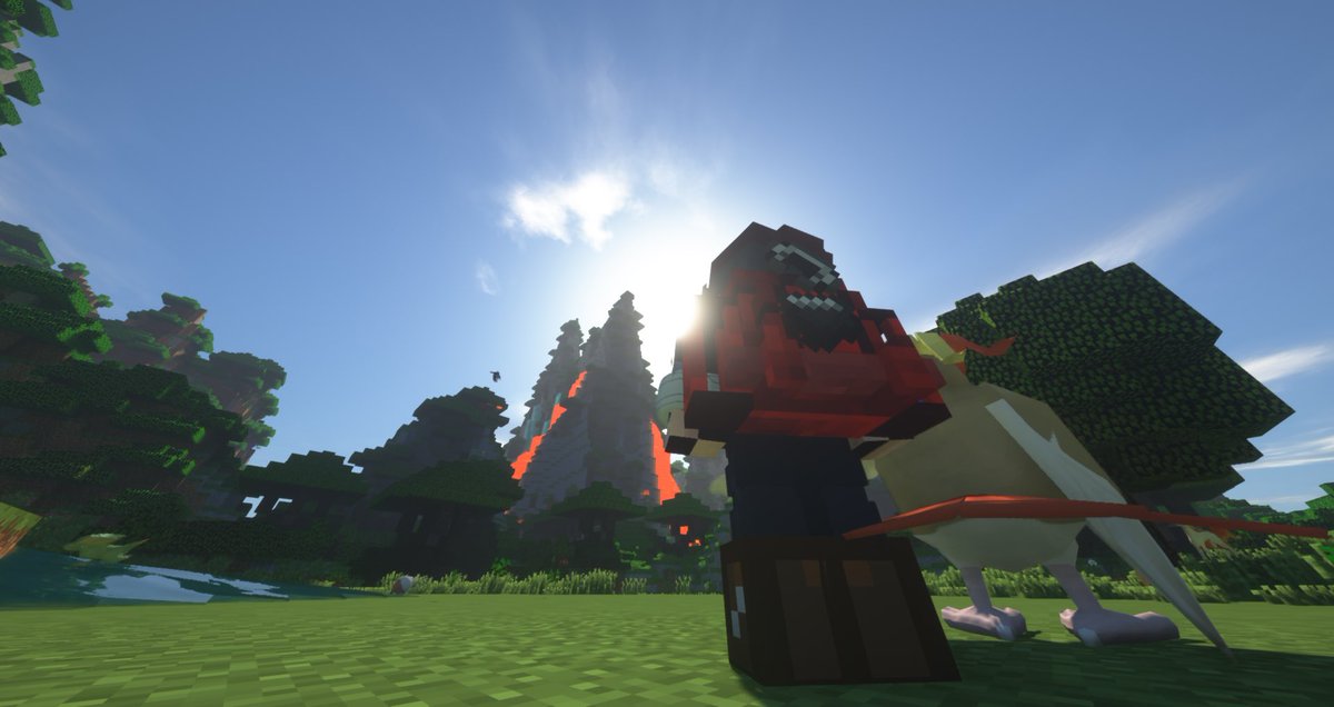 Michael_pthtx's tweet photo. Me and the lads on a pixelmon adventure https://t.co/TnYmYvu9QS