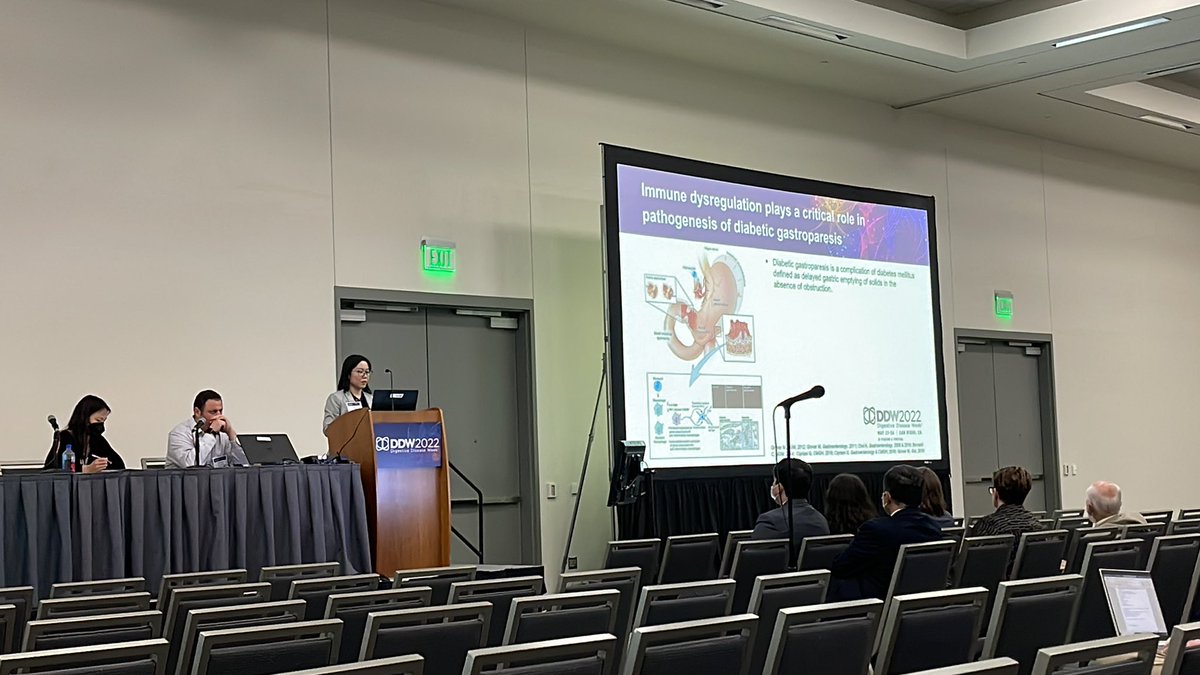 Madhusudan (Madhu) Grover M.D., AGAF (@mgrover_gi) on Twitter photo Now, <a href="/LaiWeiLisa/">Lai Wei-Lisa</a> from my lab presenting on single cell seq data in diabetic #gastroparesis work supported by <a href="/NIDDKgov/">NIDDK</a> gastroparesis consortium <a href="/DDWMeeting/">Digestive Disease Week</a> #DDW2022 room 30 Now, <a href="/LaiWeiLisa/">Lai Wei-Lisa</a> from my lab presenting on single cell seq data in diabetic #gastroparesis work supported by <a href="/NIDDKgov/">NIDDK</a> gastroparesis consortium <a href="/DDWMeeting/">Digestive Disease Week</a> #DDW2022 room 30