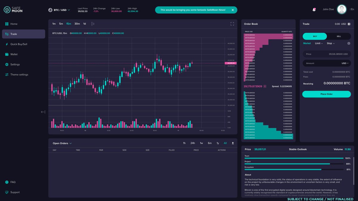 It's just so pleasing to look at. 🥰

Did you see the run down of the #SAFEMOONEXCHANGE in the March #SAFEMOON Special video on Youtube? 📺

youtu.be/8Xz0m1eoVEI?t=…