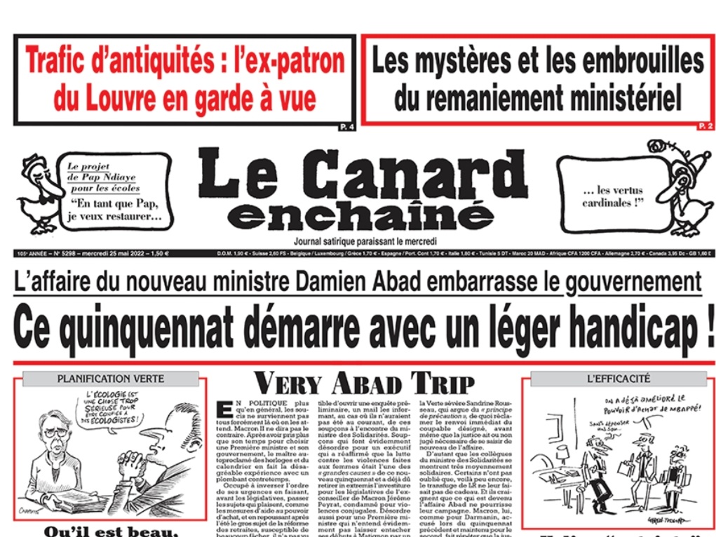 Le Canard enchaîné on Twitter: "IL EST 23 HEURES : "LE CANARD" DE DEMAIN EST DISPONIBLE EN LIGNE https://t.co/Tpwe6OBCXa https://t.co/pc1mRSdw38" / Twitter