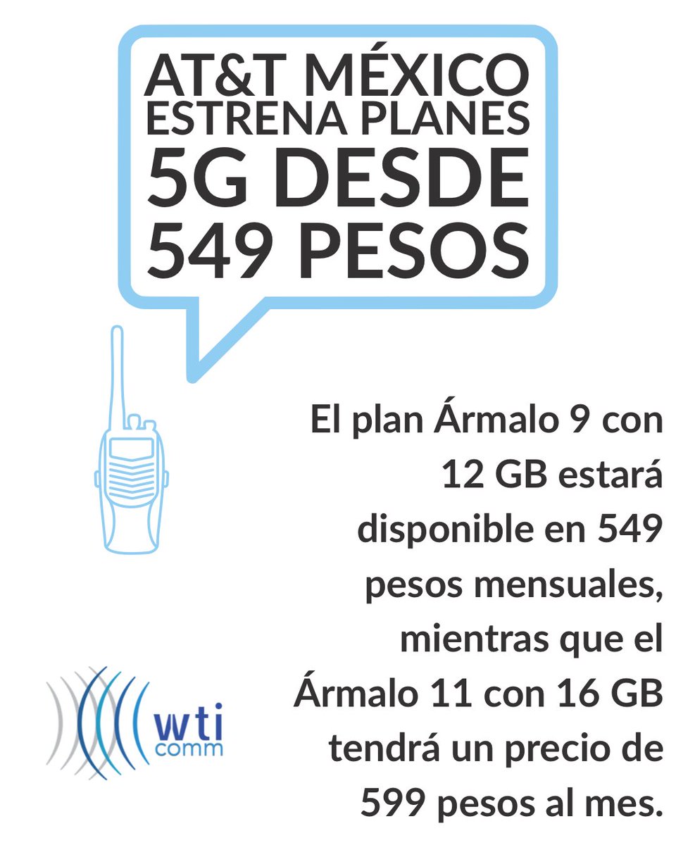 wticomm_mx's tweet photo. @ATTMx #5G #wticomm #news https://t.co/7KDEl3Ld9E