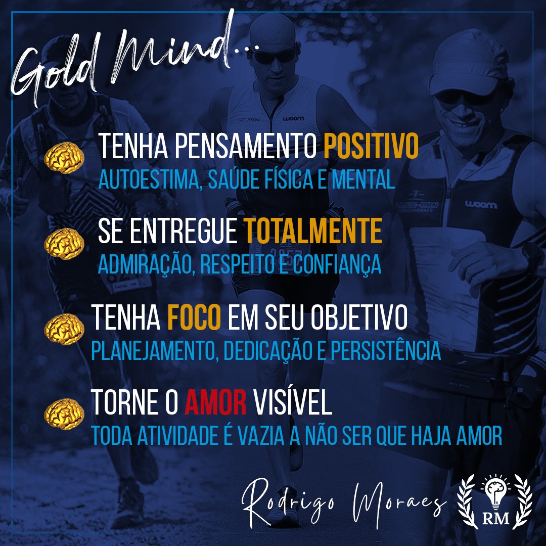 rodrigommind's tweet photo. 💡 𝗚𝗢𝗟𝗗 𝗠𝗜𝗡𝗗 de hoje...
🔹 POSITIVISMO
🔹 ENTREGA
🔹 FOCO
🔹 AMOR
Alicerces fundamentais para a vida.
Vamos juntos?
Se gostou, comente, compartilhe...
#TEAMRODRIGO🧠
#TEAMRODRIGOMIND
#NoLimite #NoLimite2022 #RodrigoMind #RodrigoMoraes #AtletaLowCarb #Mind https://t.co/QpnICNo6ZT