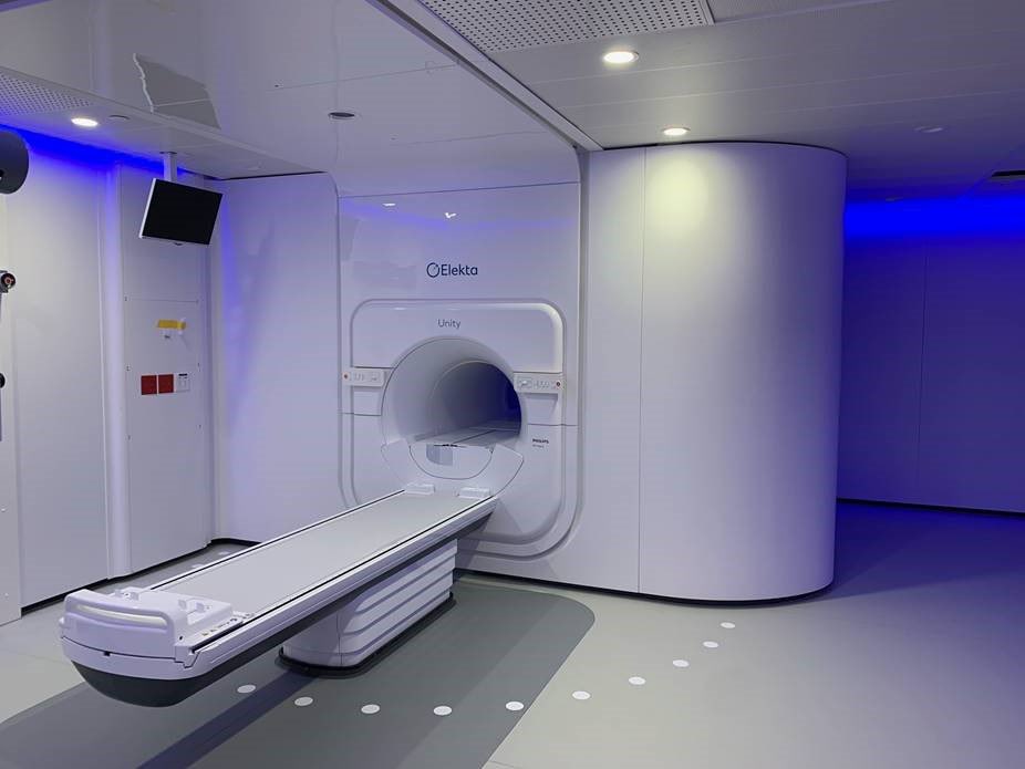 prasadpandayyc's tweet photo. Exciting times at the Calgary Cancer Centre construction site! We’ve installed MR & regular Linear Accelerators to give Albertans access to advanced radiation treatment that avoids harming healthy tissue near tumours. #abinfrastructure https://t.co/XIMlxwNlxl