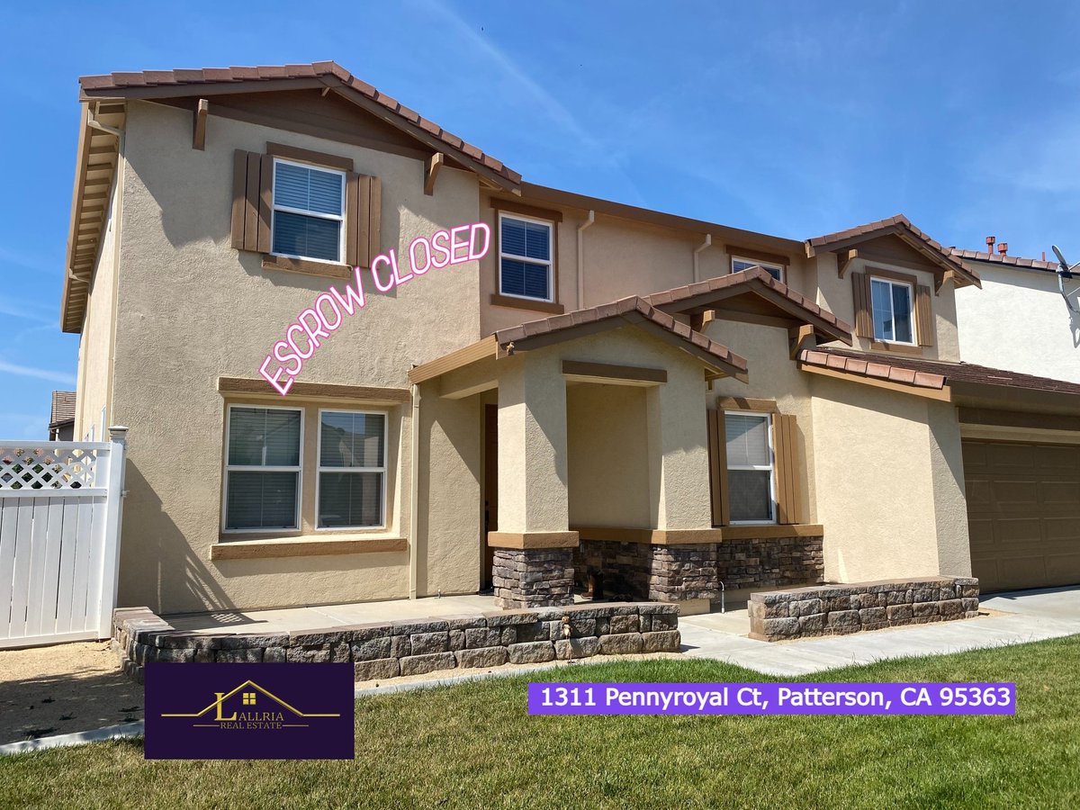 Escrow Closed,KEYS time 🗝🗝 1311 Pennyroyal Ct,Patterson,CA  Jarnail Lallria,DRE# 01440382
#realtor #happybuyer #happyfamily #buyeragent #lallriarealestate #firsttimebuyer #dreamhome🏡 #hothomes  #realestate #sellingcalifornia #realtorlife #realestateagent #realestatebroker