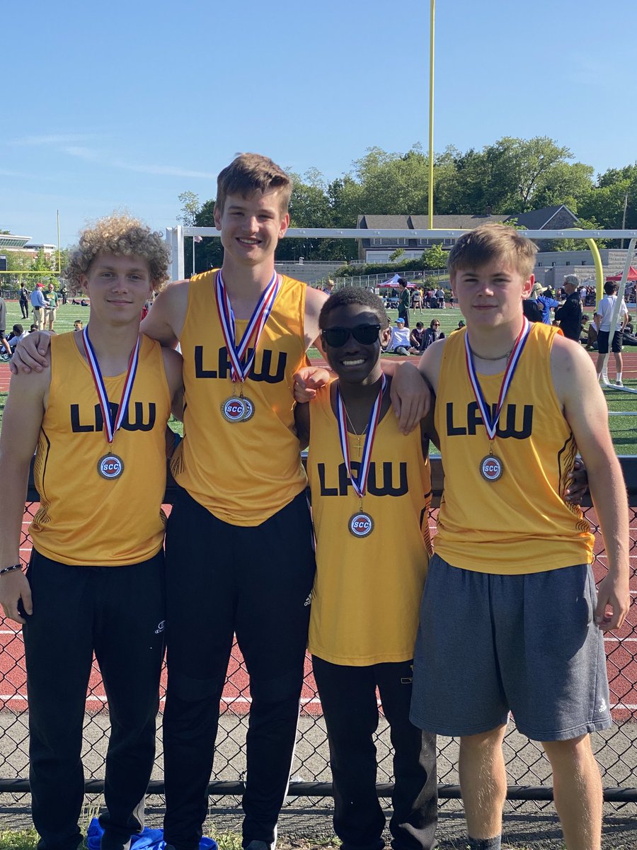 JLHSTrack's tweet photo. The boys 4x100 team are headed to Philadelphia for the New Balance Nationals!!! (Shane Pritchard, Thomas Bretthauer, Dimitri Barnes, Gabe Garnett) ⁦@jlawadvocate⁩ ⁦@JLHSAthletics⁩ https://t.co/2EMFX3CPRn