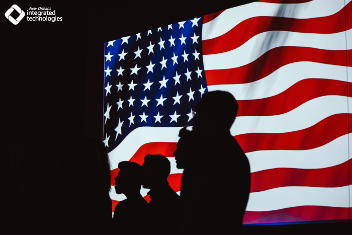 NewOrleansIT's tweet photo. Home of the free, because of the brave. On #MemorialDay2022, we honor and remember those who paid the ultimate sacrifice. #freedom #sacrifice #service #USA #weremeber #honor 🇺🇸 https://t.co/TCZZtGZGT3