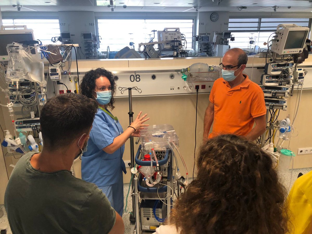 27965prm's tweet photo. Una primera jornada #BadaECMO molt ben aprofitada tant pels excel.lents ponents com pels tallers  @hgermanstrias @ECMO_CanRuti @EuroELSO https://t.co/jBLF8vTit6