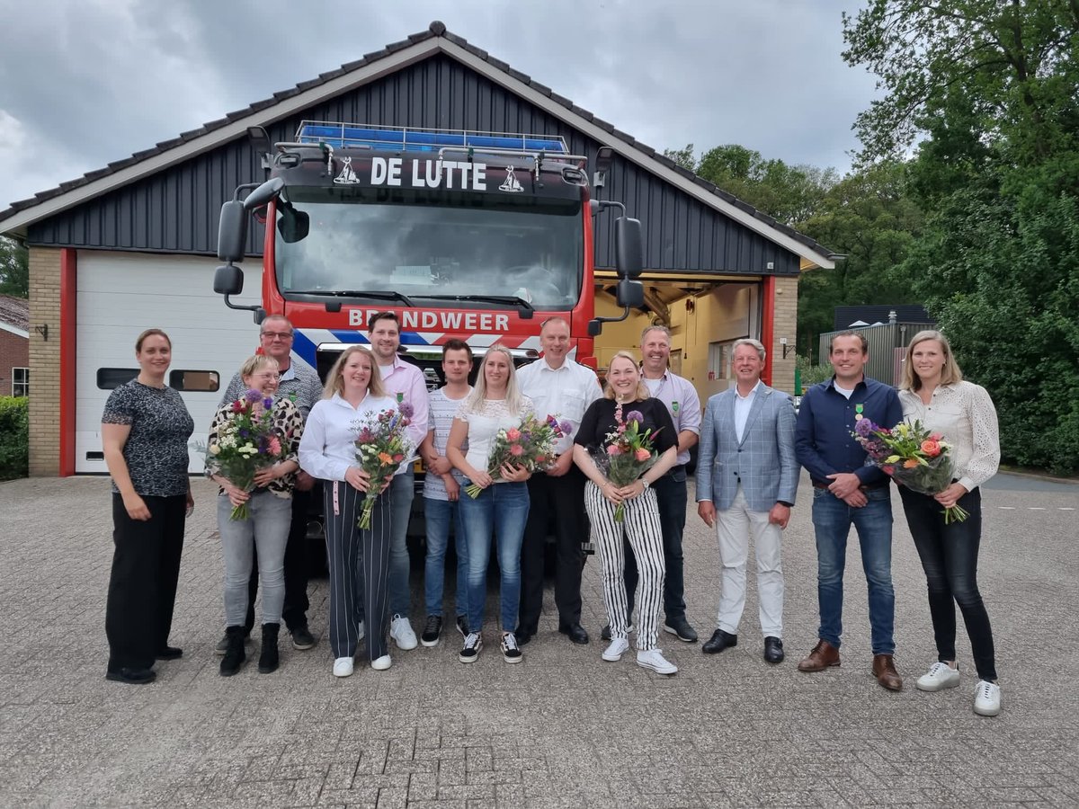 Gisteravond mooie korpsavond in De Lutte. Heerlijk op zijn “de Luts”. Het was heel gezellig, veel diploma’s en jubilarissen <a href="/BrandweerTwente/">Brandweer Twente</a>