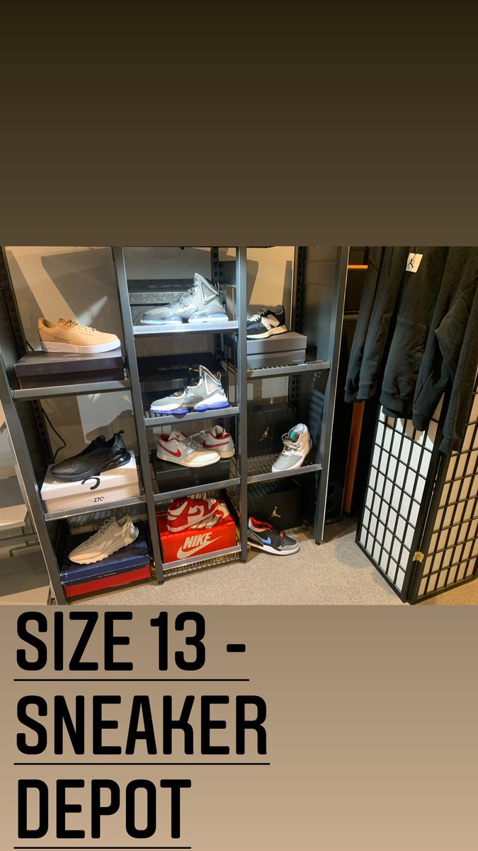 CarHubSales's tweet photo. Our new venture size 13 sneaker depot #MELBOURNE  #KICKS #SNEAKERS #SHOES #NIKE #AIRJORDAN #DOCKLANDS #BROOKLYN https://t.co/fk1J4IEXAr