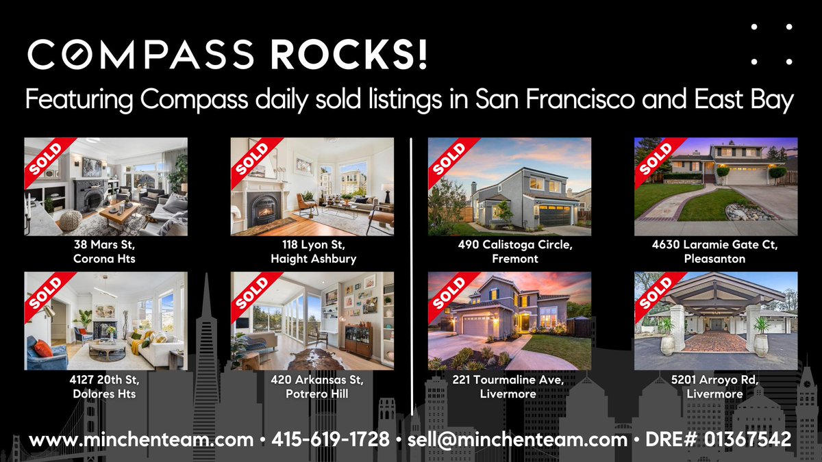 MinchenTeam's tweet photo. Amid dramatic home-price gains to new peaks, preliminary signs of markets shifting cooler. 🏠
📱 415-619-1728
📧 sell@minchenteam.com
🌐 https://t.co/a2Ab8yBvcv
👨💼 DRE# 01367542
#realestate #compass #compassrocks #realtor #sanfrancisco #bayarea #eastbay #california #movetosf https://t.co/AqFbHVMyI0
