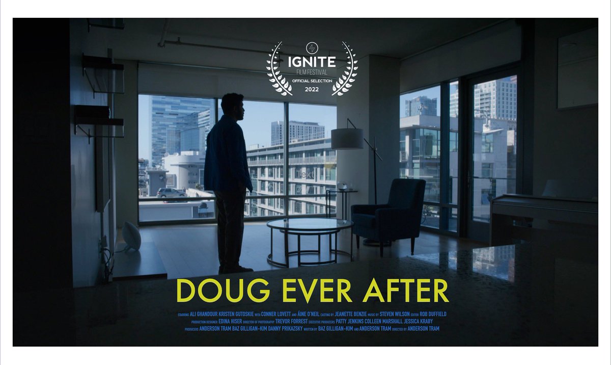 Anderson Tram (@andersontram) on Twitter photo So excited to announce DOUG EVER AFTER has been selected by <a href="/IgniteFilmFest/">Ignite Film Festival</a> to screen at <a href="/theparadecinema/">theparadecinema</a> this summer! #IgniteFilmFest #dougeverafter #shortfilm
More info on their website here: igniteff.com So excited to announce DOUG EVER AFTER has been selected by <a href="/IgniteFilmFest/">Ignite Film Festival</a> to screen at <a href="/theparadecinema/">theparadecinema</a> this summer! #IgniteFilmFest #dougeverafter #shortfilm
More info on their website here: igniteff.com