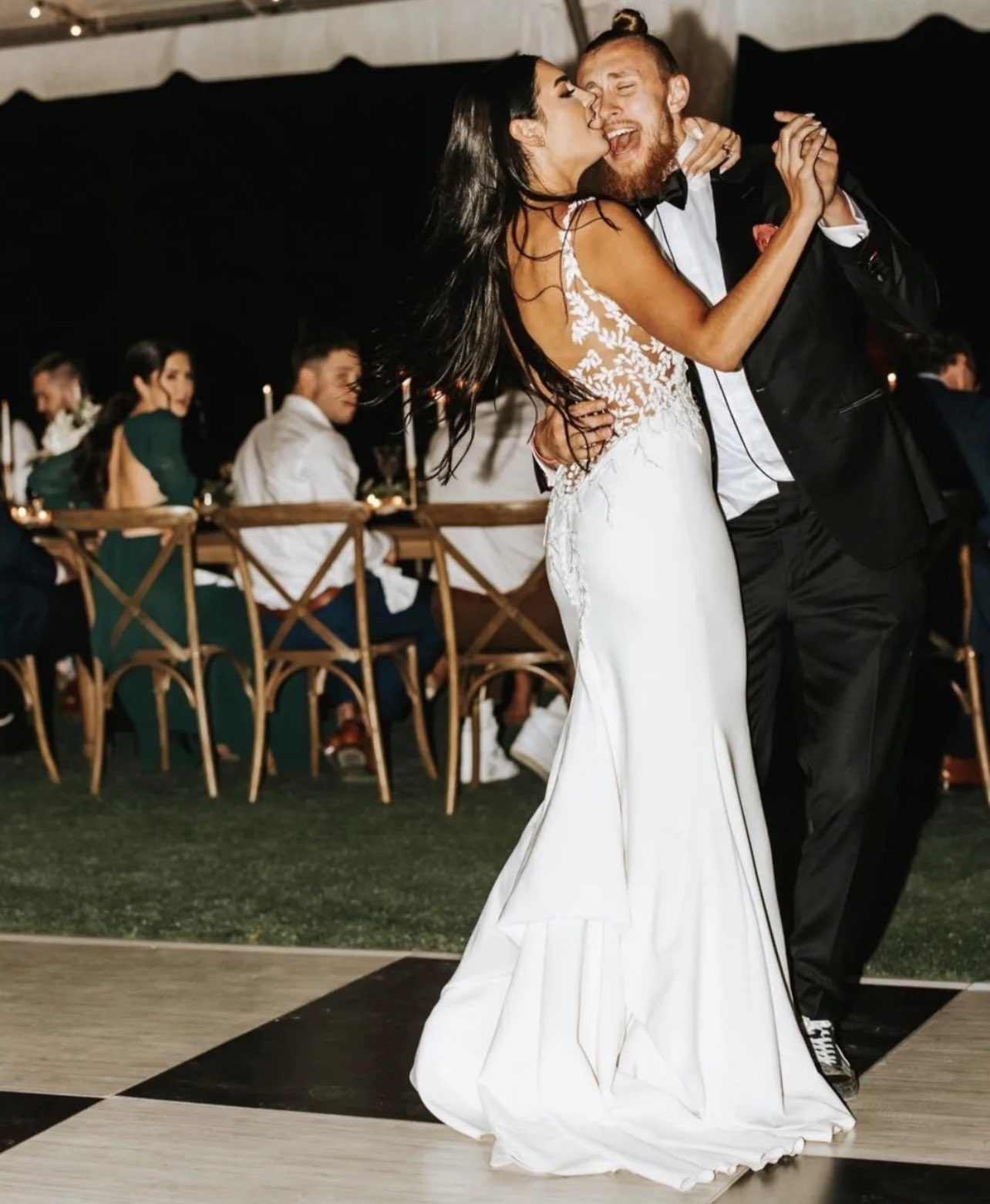 George Kittle on Twitter: &ldquo;It’s wifeys birthday 🥳🥳🥳 @claire_kittle