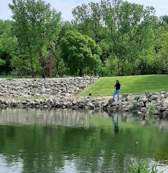 CentralCSD's tweet image. Fishing at Volga Lake on the last day of the school year.