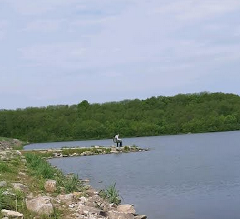 CentralCSD's tweet image. Fishing at Volga Lake on the last day of the school year.