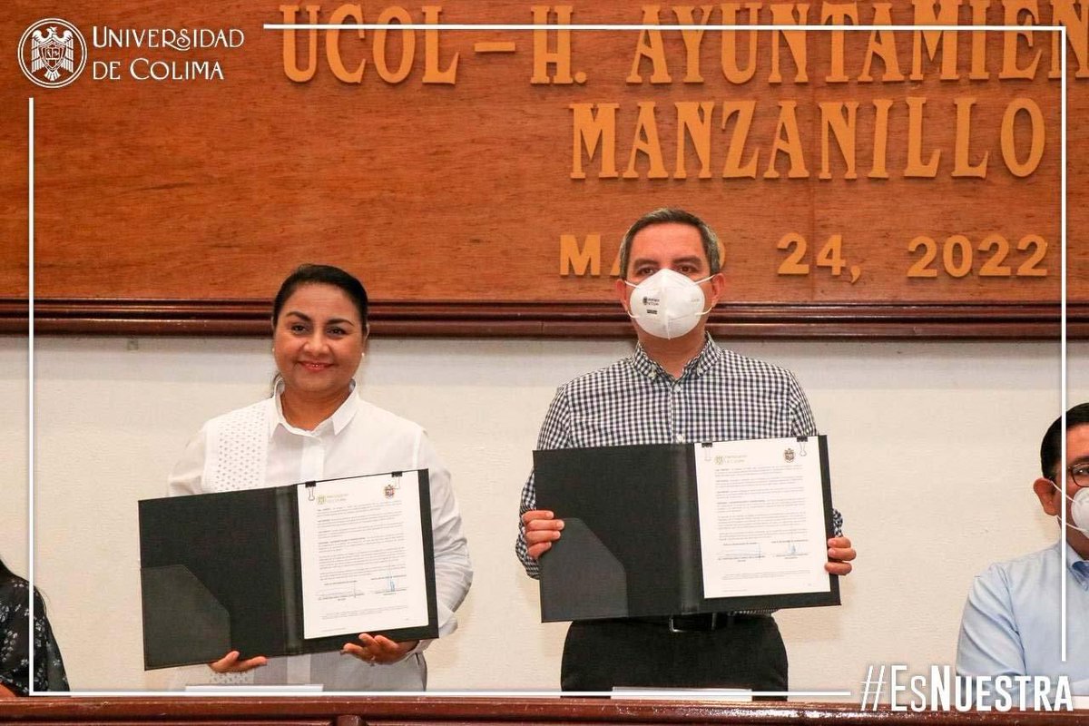 udec_oficial's tweet photo. La UdeC y el H.Ayuntamiento municipal de Manzanillo firmaron un convenio de colaboración con el objetivo de realizar trabajos en conjunto y en favor de ambas instituciones.

¡Enhorabuena!

#EventosUdeC para la #VinculaciónUdeC ✅ https://t.co/py22CMKdkV