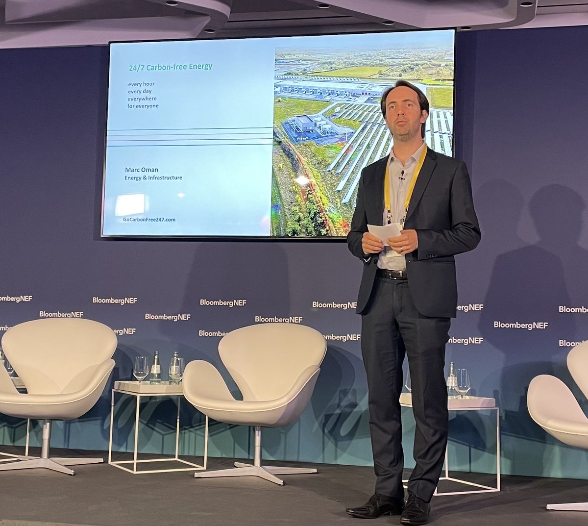 jareinhardt1's tweet photo. Fantastic day of discussions on 24/7 carbon-free energy with our partners at #BNEFsummit in Munich. Thank you @BloombergNEF for hosting! @247CarbonFree https://t.co/MziUewqpz0
