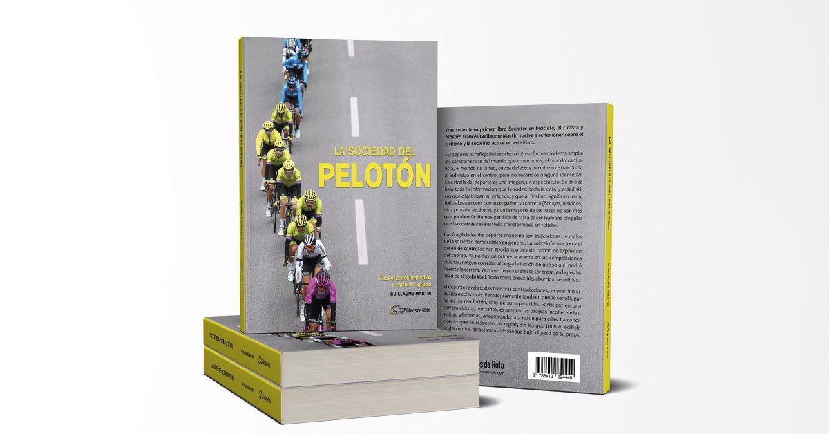 LibrosdeRuta's tweet photo. Celebramos que ya sois 7000 seguidores/as sorteando un par de ejemplares de nuestra inminente novedad.
📓 LA SOCIEDAD DEL PELOTÓN, de Guillaume Martin.
🔴 Para participar, indispensable seguirnos en twitter y darle RT a este tuit.
Sorteo el lunes 30 de mayo. https://t.co/qt4GJGDeux