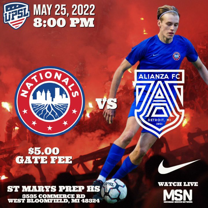 <a href="/UPSLsoccer/">UPSL</a> @MISoccerCentral <a href="/wearesoccershow/">We Are Soccer ⚽️</a> <a href="/LaAlianzaFC/">Alianza FC</a>