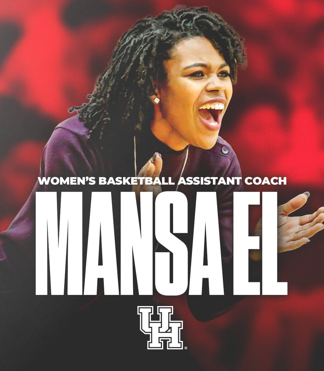 CoachBurton13's tweet photo. @CoachHugheyUH & @UHCougarWBB just made a Grand Slam of a hire in @CoachEL_!
A former Boys🏀Coach in Houston, & former @WeAreSouth_WBB All-Conference player.
El is a Rising⭐️in Women’s CBB‼️
#Congratulations #embRACEus https://t.co/ay492SCrux