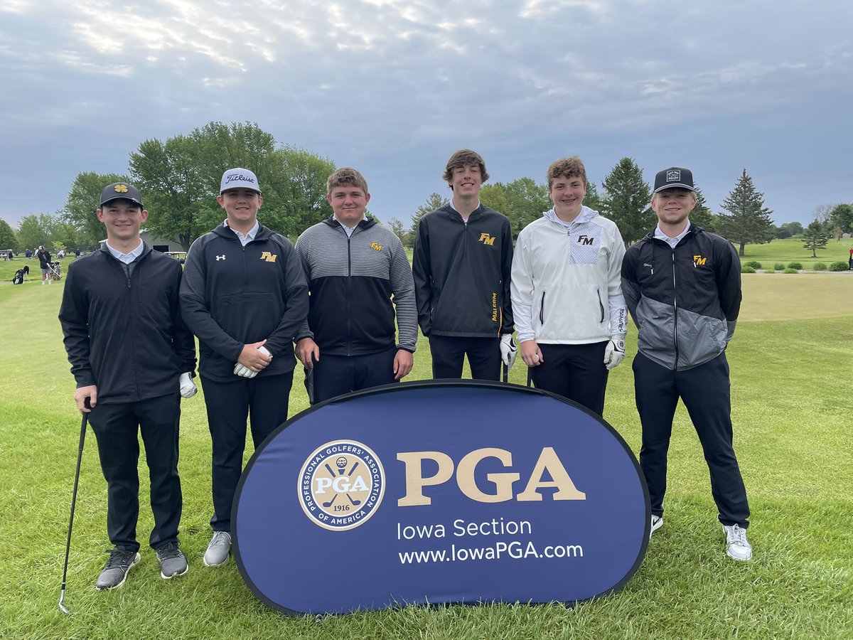 What an amazing experience for these boys. After a very rough day 1 these boys came back and played so well today.  Thank you to our lone senior <a href="/jakemalcom1/">Jake Malcom</a> for an amazing career
Jake Malcom finished 8th 
Cooper Marvel 25th
Owen Thornton 37th
JT Mahaney 43rd