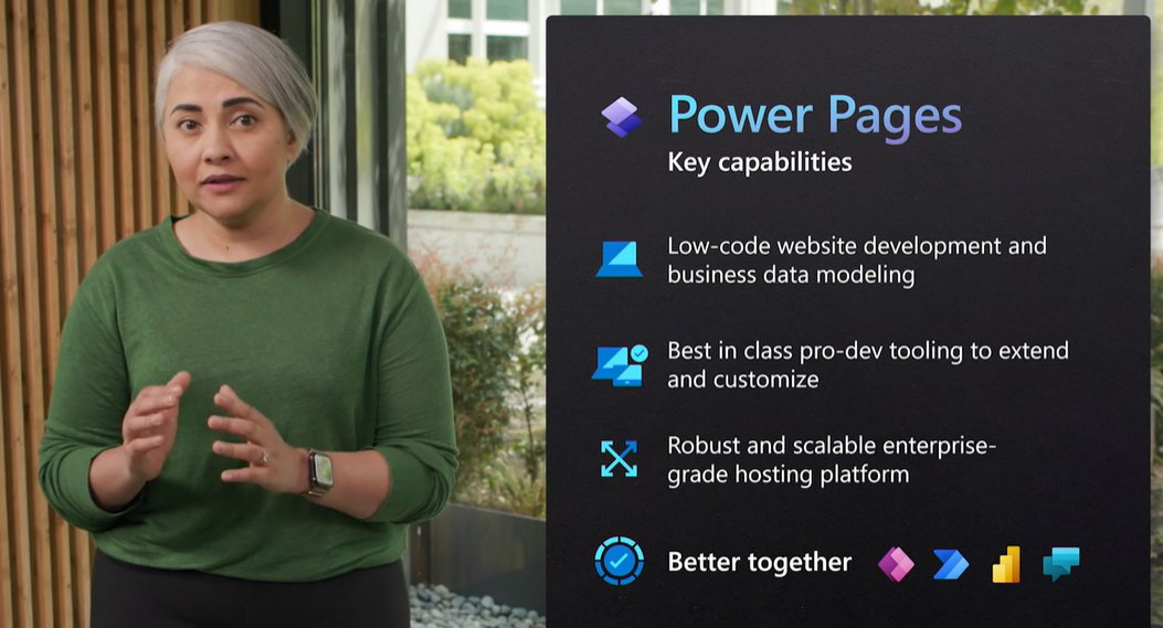 #PowerPages the new hero in <a href="/MSPowerPlat/">Microsoft Power Platform</a>! 🤩 Handy links:
1⃣Power Pages new docs site - docs.microsoft.com/en-us/power-pa…
2⃣Power Pages go live checklist - docs.microsoft.com/en-us/power-pa…
3⃣New Power Pages community site - aka.ms/PowerPagesComm…
4⃣Watch #MSBuild session - aka.ms/BuildBRK42