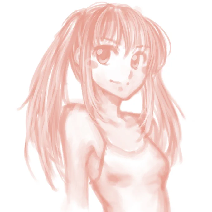 らくがき。久しぶりにウチの看板娘、にゃもたんを。描くたびに雰囲気が変わるのは、たぶん仕様です 