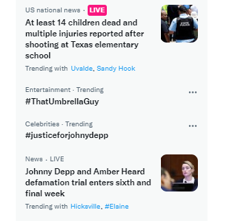 ThatUmbrella's tweet photo. I'm trending in the Johnny Depp vs Amber Heard trial on Twitter. #ThatUmbrellaGuy https://t.co/VGN4kQUMmn