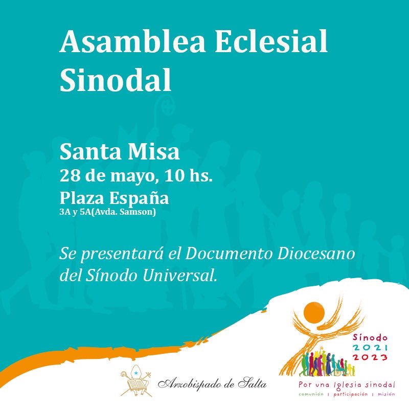 synodalsalta's tweet photo. https://t.co/TSOrj3r8sb