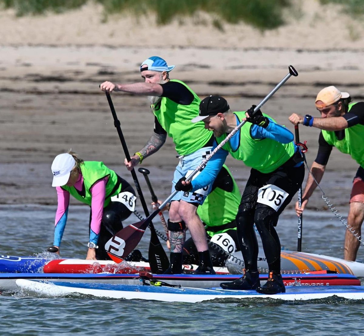 glasgowpboardco's tweet photo. Proud of these guys smashing it at the @GBSUP Beadnell race in the north east of England picking up 3rd in their respective 12โ6 age categories! Race scene is growing. โ๐ผ
.
#gbsup #suprace #supscotland #glasgow #glasgowpaddleboarders https://t.co/Iw0iGN39u5