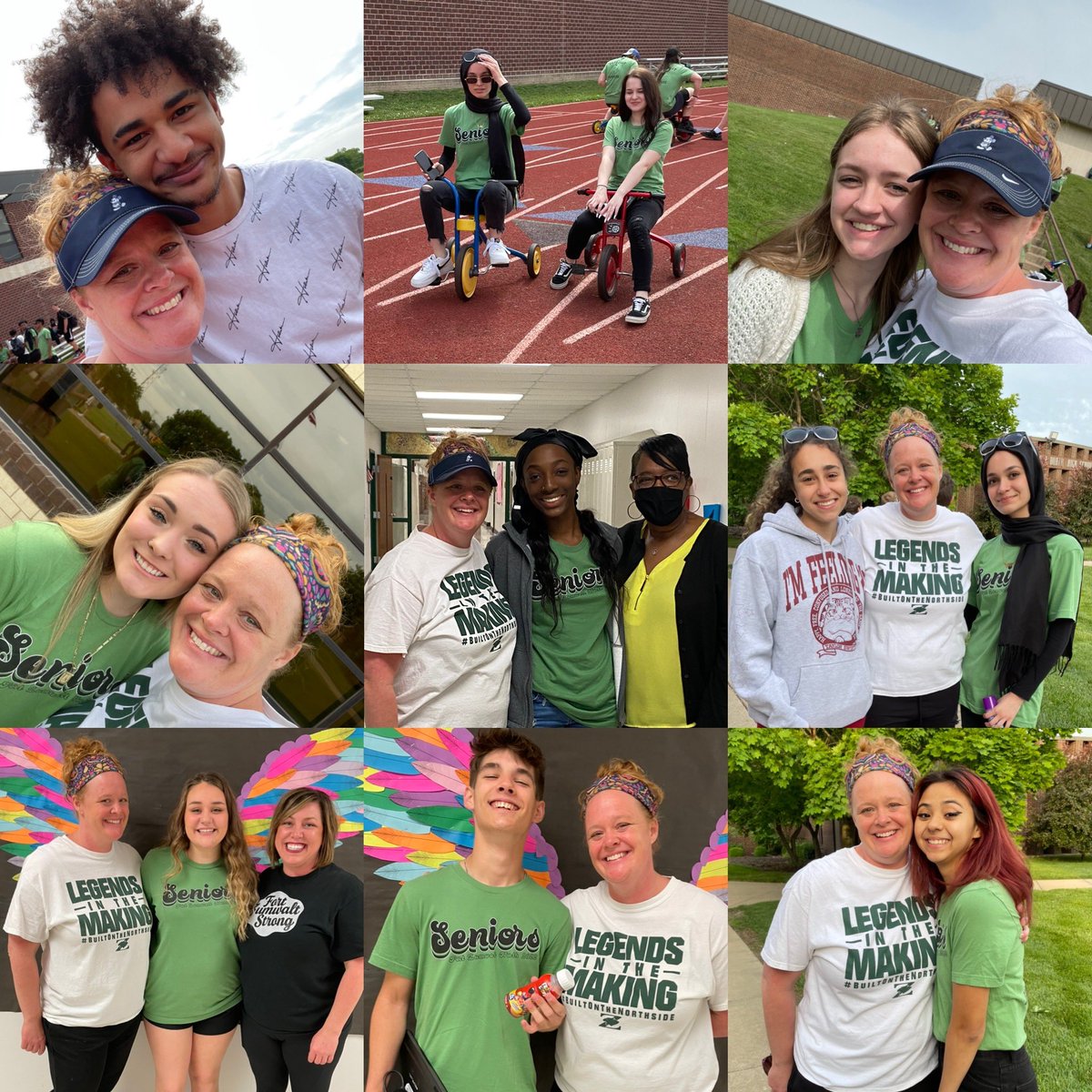 The class of 2022 and I started at FZN the same year. SO proud of how much these kids have grown up but for today, it was fun to see them playing like kids! #builtonthenorthside