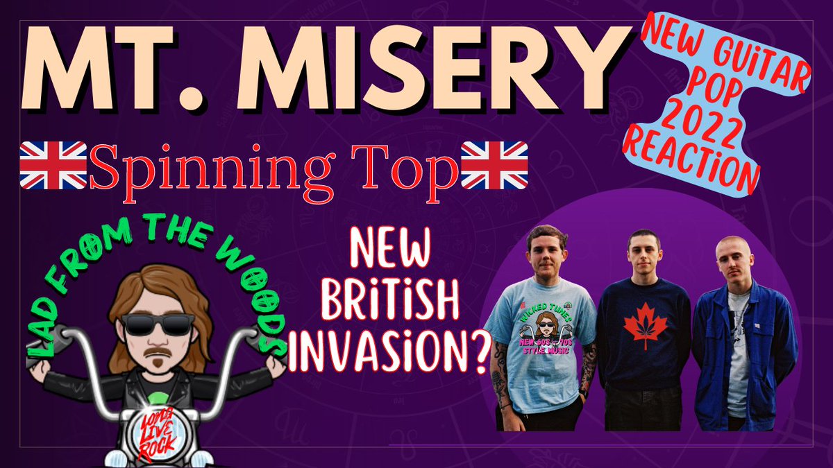 RealWickedTunes's tweet photo. Check out my latest reaction video to some great New Rock and Roll Music
New British Invasion? - Mt. Misery - Spinning Top
Watch Now: https://t.co/VJp9QVTn1T
@mtmiseryband
#MtMisery #SpinningTop #newmusic #reaction #britpop https://t.co/Shpv8AMHRM