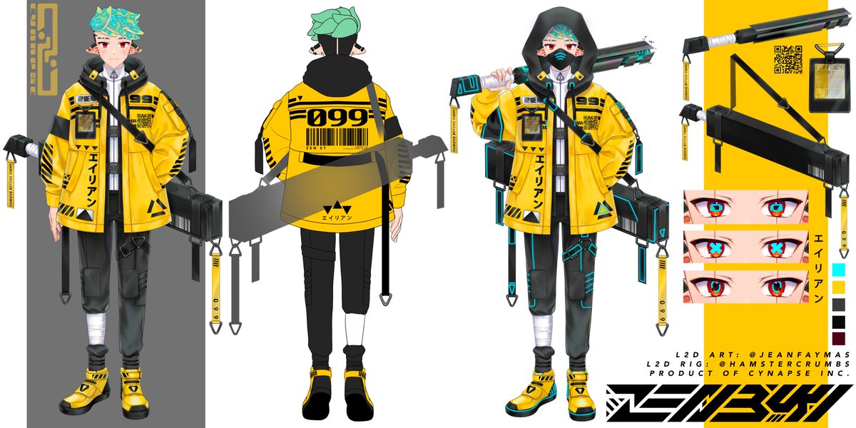 Hi, I'm Zenbuki! Your friendly alien race that crashed from outer space! ⚡️

I'm currently hiding from <a href="/CynapseInc/">Cynapse Inc.</a>, but lets keep our spot a secret~ okay? 💛

Can't wait to make some new friends, thank you for supporting me!

art-sis: <a href="/jeanfaymas/">Jets 🔗 Vershion</a>
#Vtuber #ENVtuber #VTuberUprising