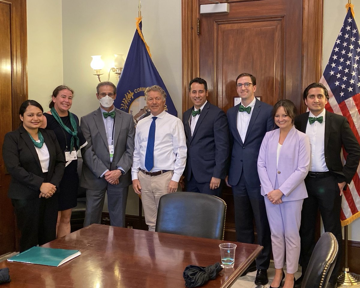 Larry Goldstein, MD (@lbgoldsteinmd) on Twitter photo Kentucky group meeting with Sen. rRand Paul for Neurology on the Hill 2022 <a href="/LBGoldsteinMD/">Larry Goldstein, MD</a> #NOH22 #AANadvocacy Kentucky group meeting with Sen. rRand Paul for Neurology on the Hill 2022 <a href="/LBGoldsteinMD/">Larry Goldstein, MD</a> #NOH22 #AANadvocacy